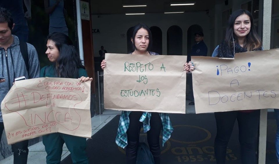 24 días después del programado inicio de clases, estudiantes de U. Incca no comienzan actividades