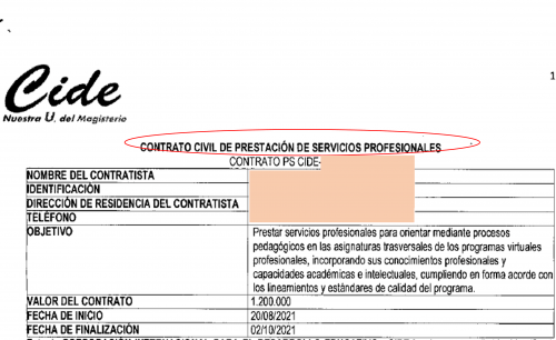IES que violan la ley contractual con los docentes: Caso CIDE