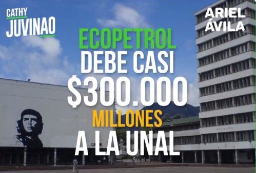 Ecopetrol desmiente candidatos al Congreso sobre supuesto impago a la UNAL
