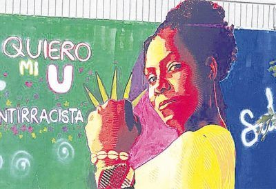 Unimagdalena retira mural de Francia Márquez, por uso indebido de bienes públicos