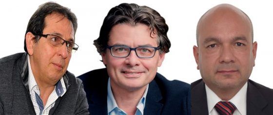 Representantes del nuevo gobierno para educación y ciencia