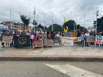 Desfinanciamiento de la UPTC tiene parada esa U. por protesta docente hace dos meses