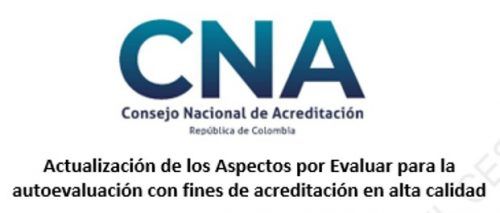 Modifican los aspectos a evaluar en acreditación de programas e institucional