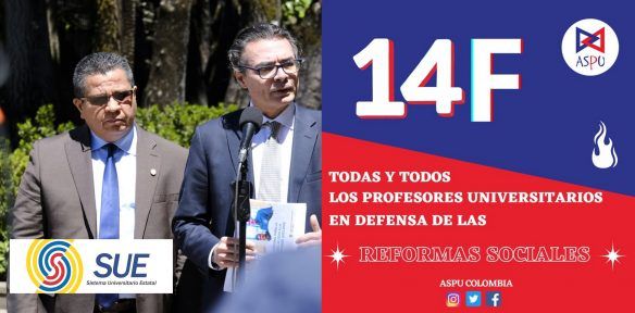 Universidad Pública (rectores y profesores) con el gobierno Petro; estudiantes divididos