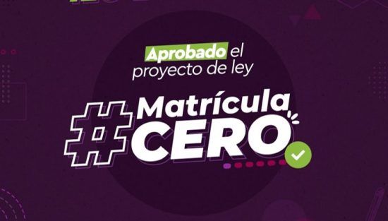 Matrícula Cero pasa a ser Ley de la República en IES públicas, según disponibilidad de recursos