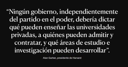 Harvard vs. Trump: ¿Perder la financiación a la libertad de qué y cómo investigar y enseñar?