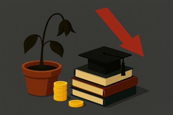 Estas son las IES que cayeron en su número de matriculados en 2024, frente a 2023