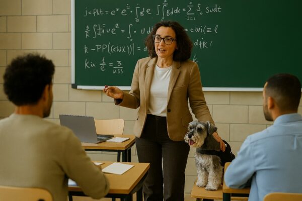 Multan a la U. Complutense por impedir a una profesora llevar su perro de compañía a clase