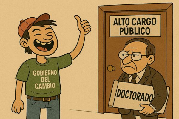 Un gobierno que habla de educación, pero desprecia la formación académica en la dirección del Estado