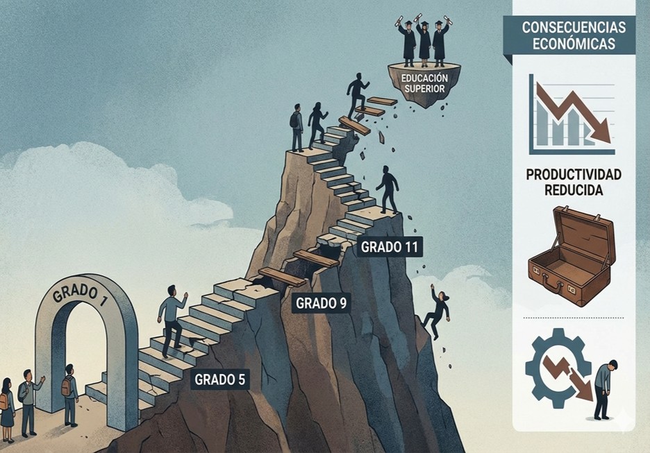 Universidades privadas alertan del alto costo económico que se pierde con la deserción y los aprendizajes insuficientes
