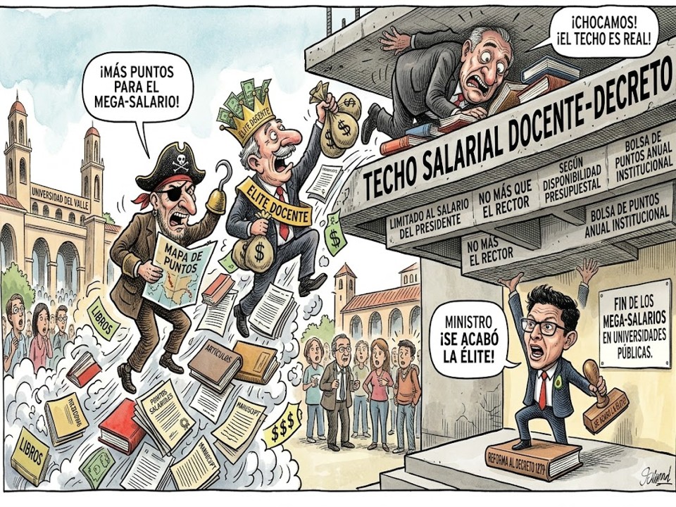 Gobierno se la juega con propuesta de reforma del 1279 y limita salarios de docentes en universidades públicas