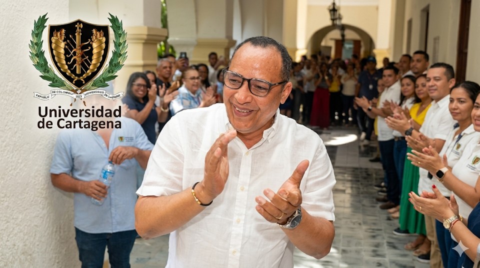 William Malkun Castillejo es reelegido rector de la Universidad de Cartagena