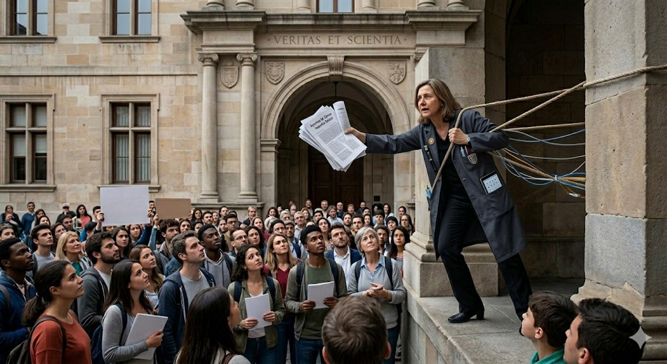 Los académicos deben volverse más visibles a la sociedad… a pesar de su universidad